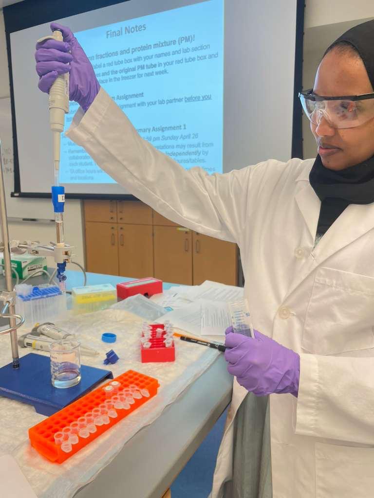 Rithwan doing research